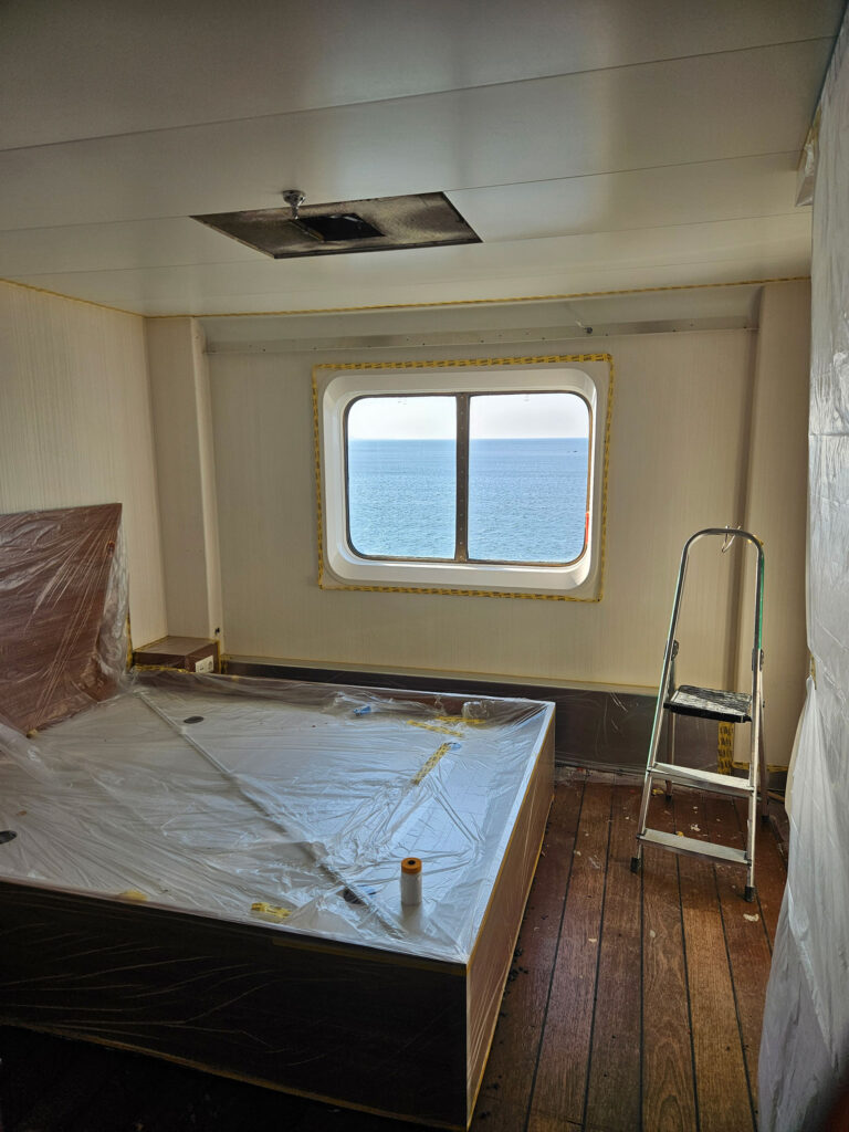 MS Crown Seaway kruiisilaeva siseruumide uuendus – PintsliPai Viimistlus (5)