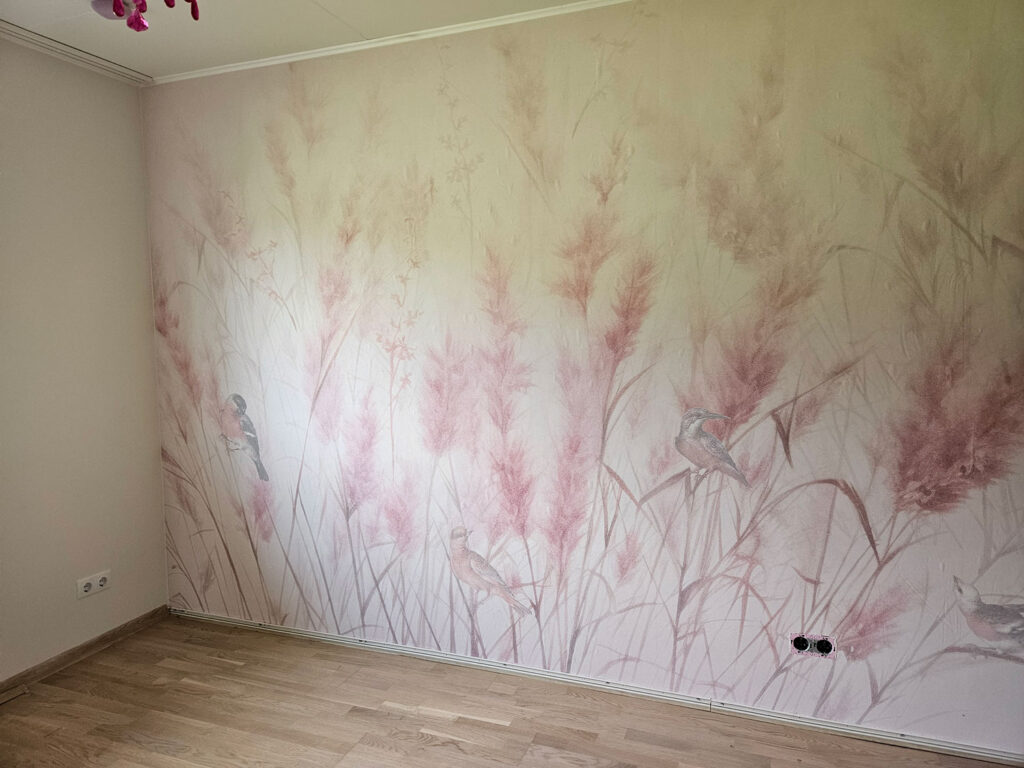 Fototapeet magamistoas – PintsliPai tapeetimine